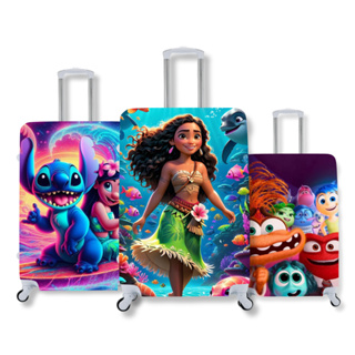 Capa De Mala Pretotora Personagens Disney Viagens Bagagem em Oferta na Shopee