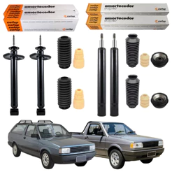 KIT 4 AMORTECEDOR PARATI E SAVEIRO QUADRADA DE 1984 A 1996 COFAP + KIT