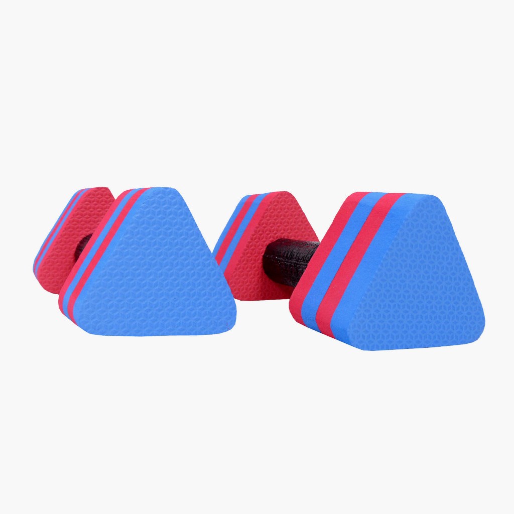 HALTERES HIDROGINASTICA 2A3KG EVA FISIOTERAPIA