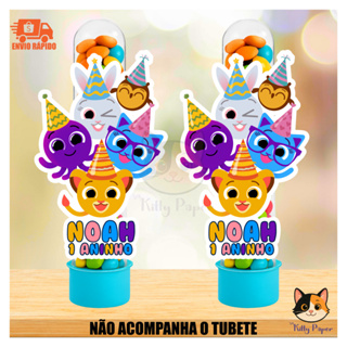 Aplique para Tubete Bolofofos Personalizado - Aplique Bolofofos Personalizado em Oferta na Shopee