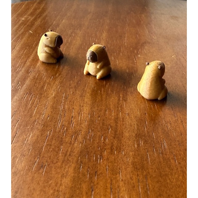 Mini Capivaras Decorativas – Impressas em 3D (PLA) ?