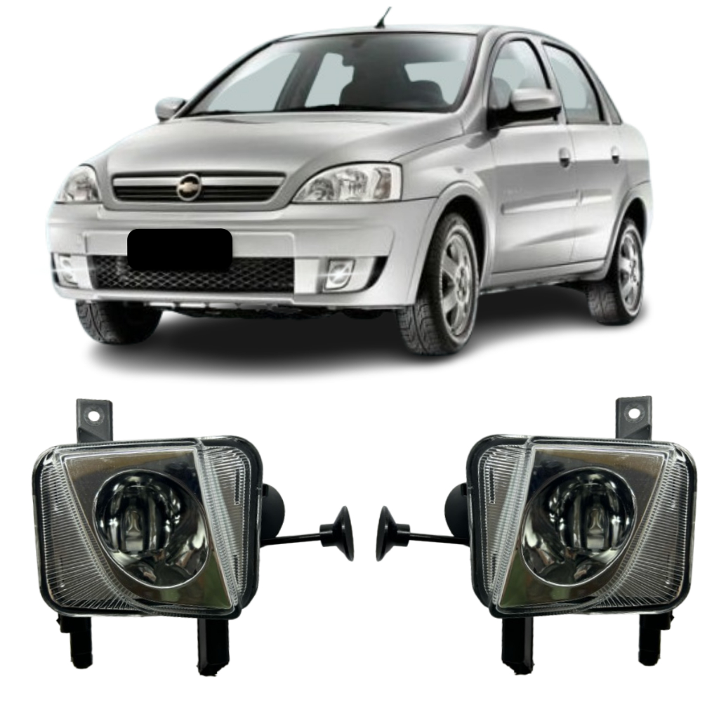 Farol De Milha Corsa 2003 2004 2005 2006 2007 2008 2009 2010 2011 2012 em Oferta na Shopee