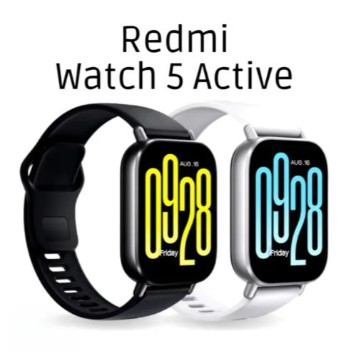 Relógio SmartWatch Redmi Watch 5 Active 140 modos de treino Cor Black ou Silver