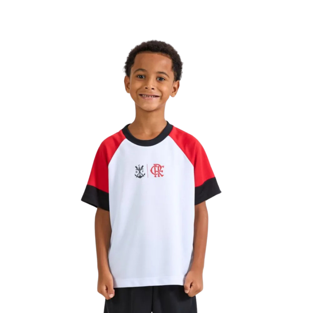 Camiseta Flamengo Infantil Âncora Braziline em Oferta na Shopee