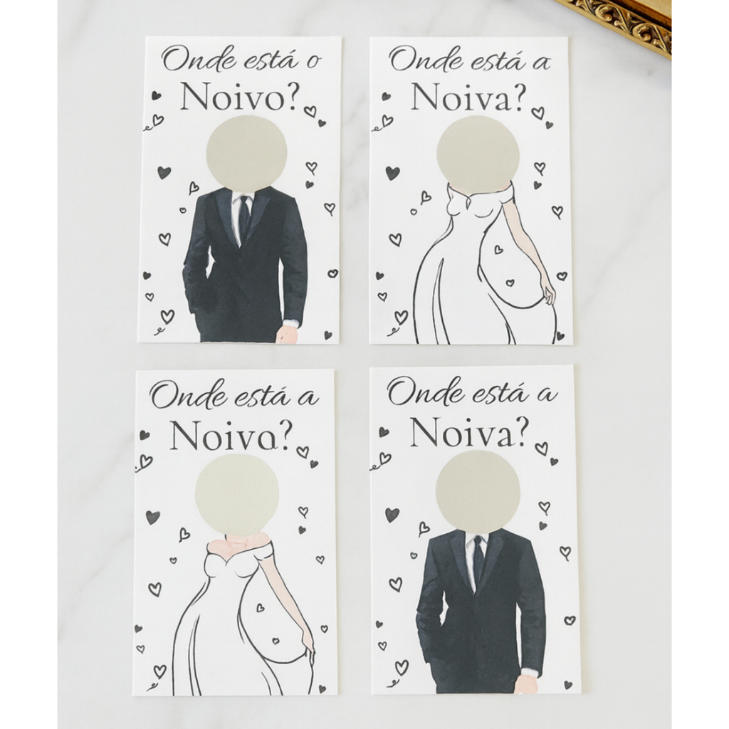 RASPADINHA ACHE OS NOIVOS | CASAMENTO | CHÁ DE PANELA | CHÁ BAR | CHÁ DE LINGERIE em Oferta na Shopee