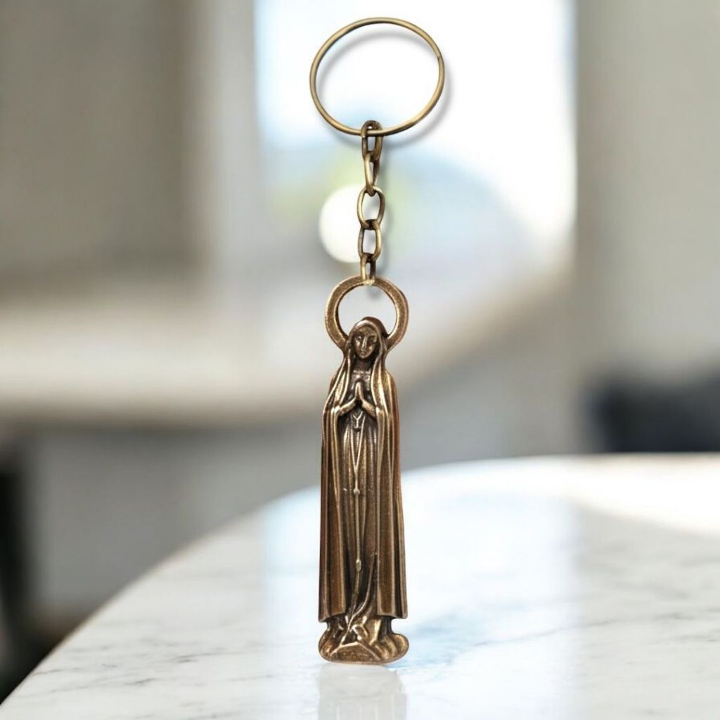 Chaveiro Nossa Senhora de Fátima Zamak