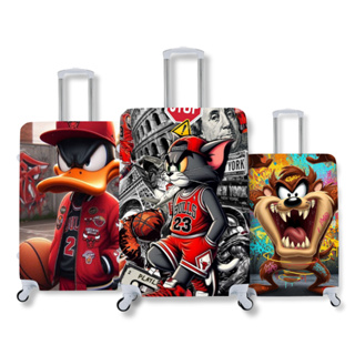Capa De Mala Protetora Elástica Personalizada Personagens Viagens em Oferta na Shopee