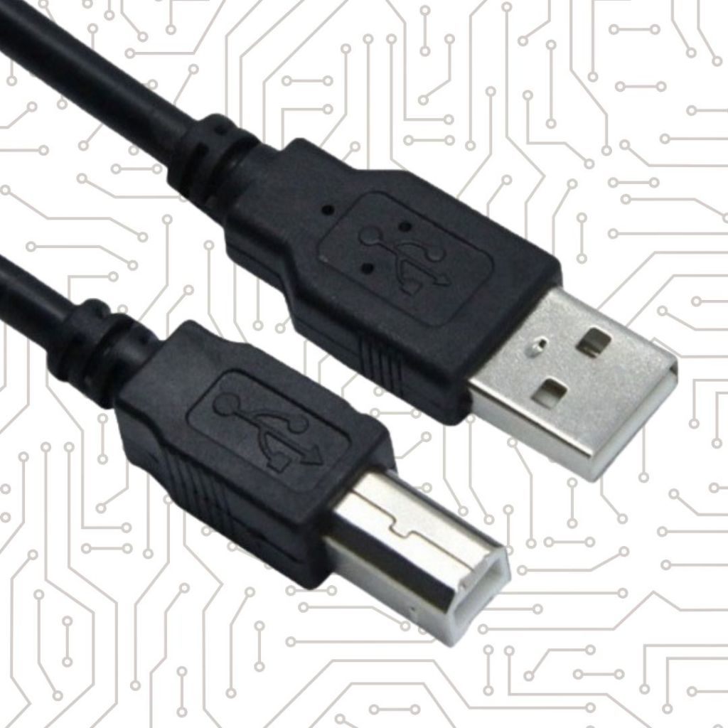 cabo usb impressora scanner  universal hp canon epson multifuncional  1.5 metros