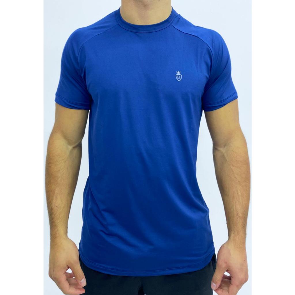 Camiseta Masculina para Treino Dry Fit com Proteção UV – Conforto para Academia e Corrida