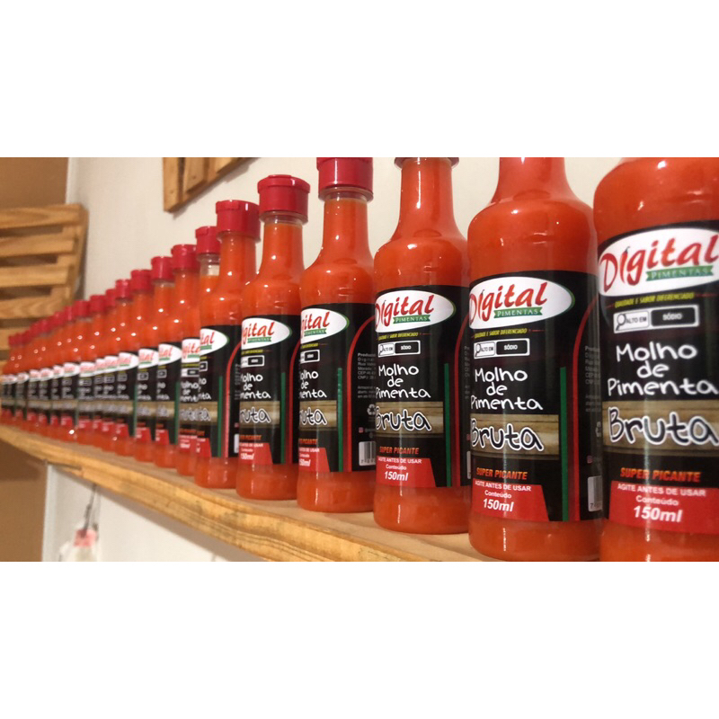 (Scorpion) Molho de Pimenta Bruta 150ml em Oferta na Shopee