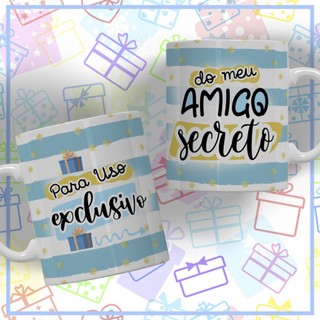 caneca amigo secreto