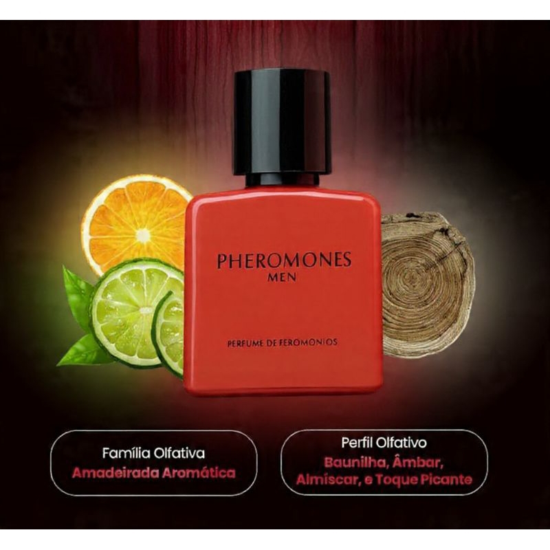 promoção perfume masculino pheromones Men perfume com attracão 5mls