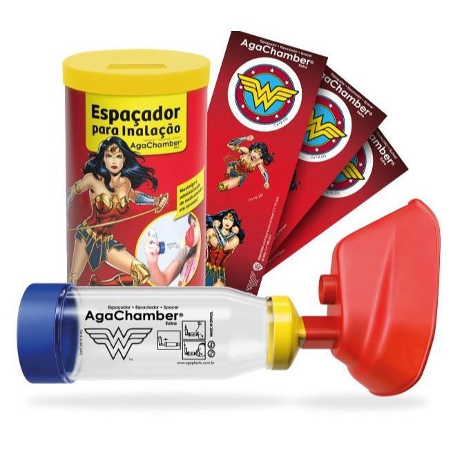 Espaçador Para Inalação Mulher Maravilha - Nosewash