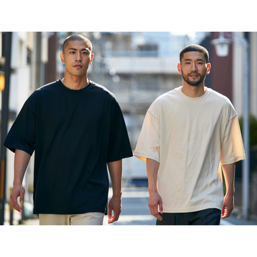 Kit Camiseta Oversized Lisa Streetwear 100% Algodão Caimento Perfeito