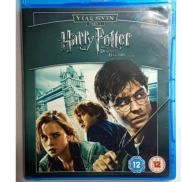 Blu Ray Harry Potter and The Deathly Hallows Part.1 (Year Seven - Part.1) Original Importado Usado
