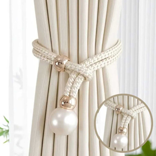 Kit com 2 Prendedores de Cortina Moderno Cinto de Cortina Estiloso Decorativo - Ref.: HU58689 em Oferta na Shopee