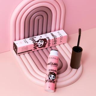Máscara Para Cílios No Panda Brown Marrom Peel Off Vegano Orginal Vizzela em Oferta na Shopee