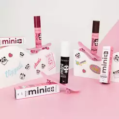 Mini Máscara Para Cílios No Panda Cherry Bordô Peel Off Vegano Original Vizzela
