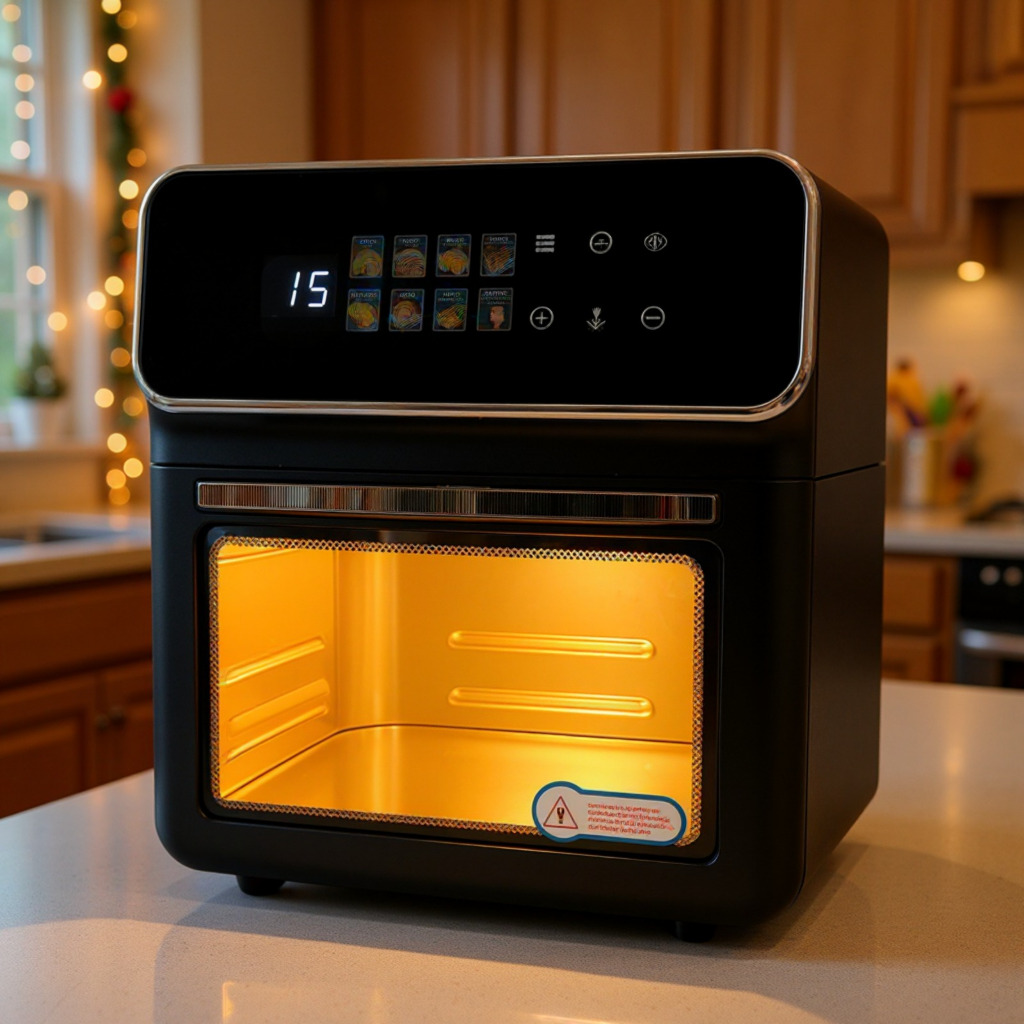 Fritadeira Air Fryer Oven Forno Elétrico Digital Extream 10L — imagem 2 de 2