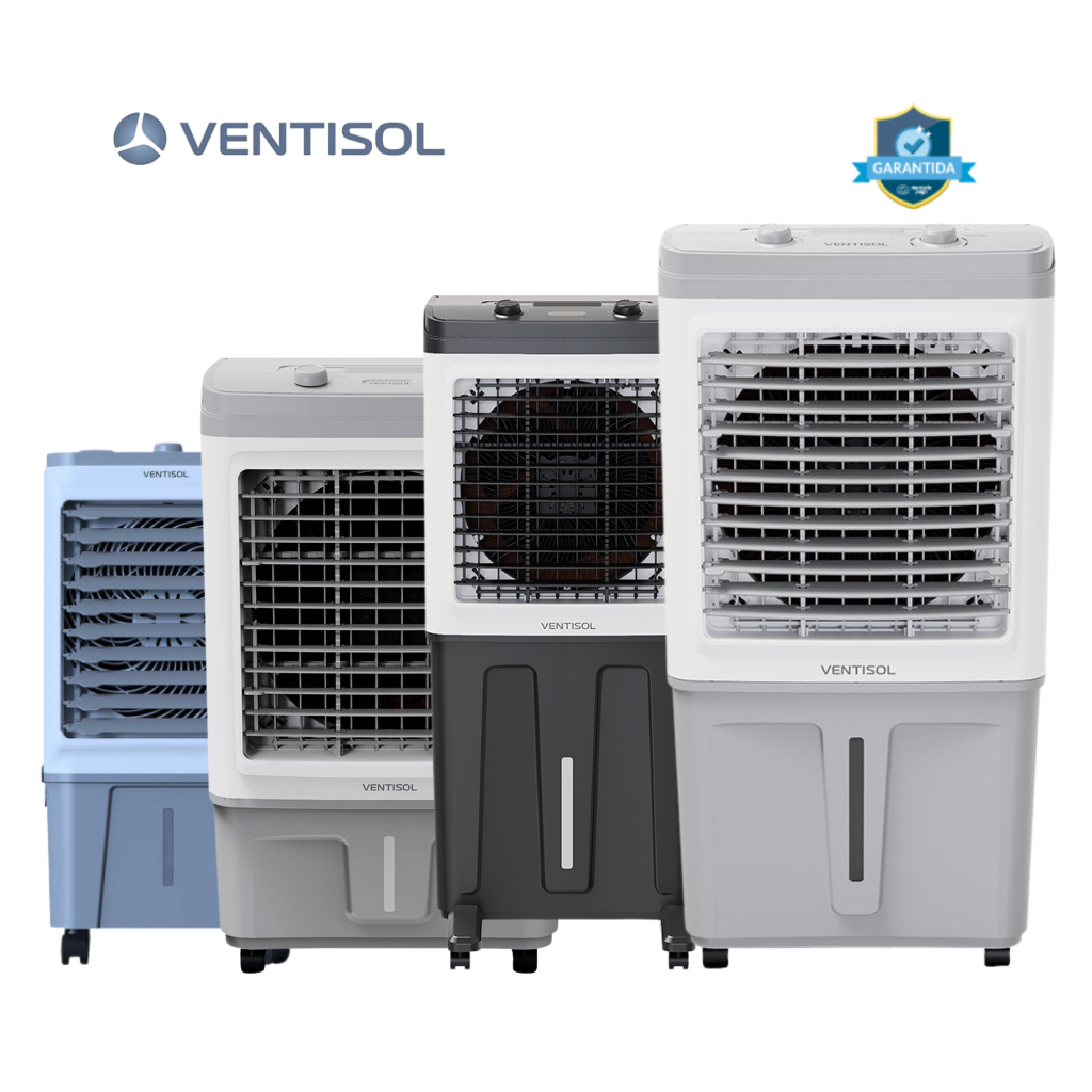 Imagem Climatizador de Ar Frio 16|35|60|80 Litros 127V-220V Umidificador Ventisol