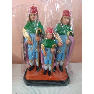 Imagem de São Cosme, São Damião e Doun 10 cm Gesso em Oferta na Shopee