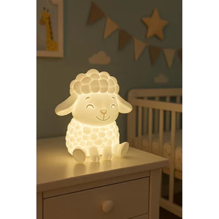 Luminária infantil Ovelinha / Abajur infantil Ovelha