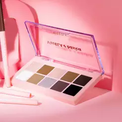 Paleta Sombras Ela É Básica 10 Cores Alta Pigmentação Vegano Original Vizzela