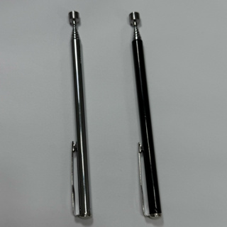 Caneta Magnética Telescópica Preta ou Prata em Oferta na Shopee
