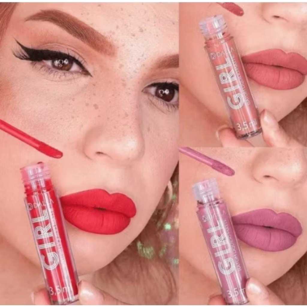 Batom Líquido Matte Girl - Girls Just Wanna Have Fun - Dalla Makeup