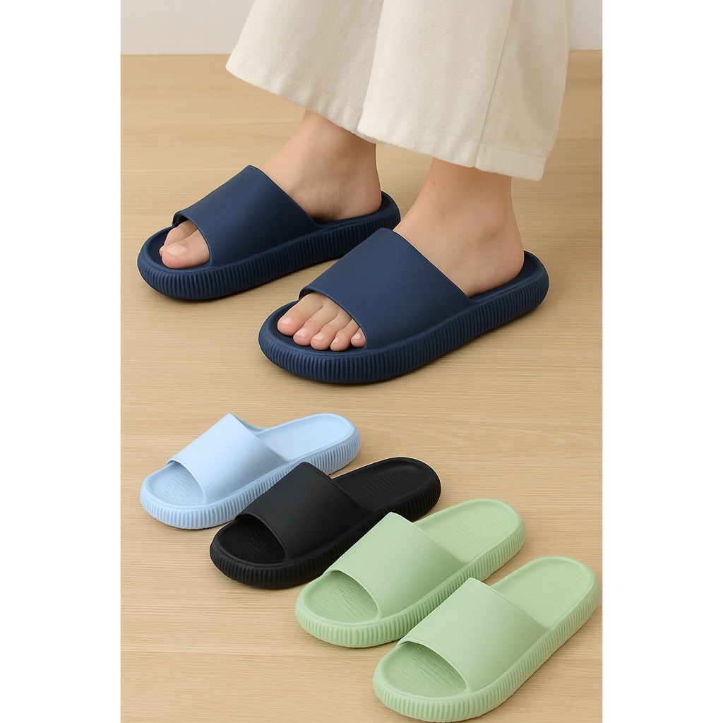 Chinelo Nuvem Slide - Unissex - Feminino e Masculino  - Adulto e Infantil - Levíssimo, Macio e Antiderrapante - Praia