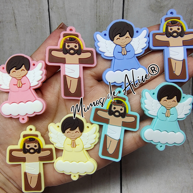 Entremeio Emborrachado Pares Colorido Candy Color Terços Infantil Artigos Religiosos Artesanato em Oferta na Shopee