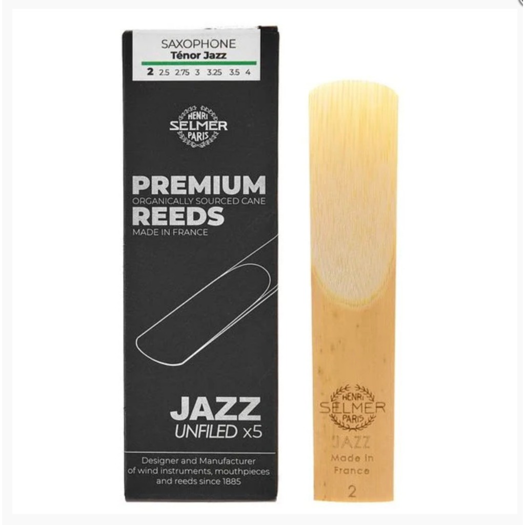 Palheta Selmer Premium Jazz Unfiled Sax Tenor 2,0  -  2,5  - 3 ,0 (unidade)