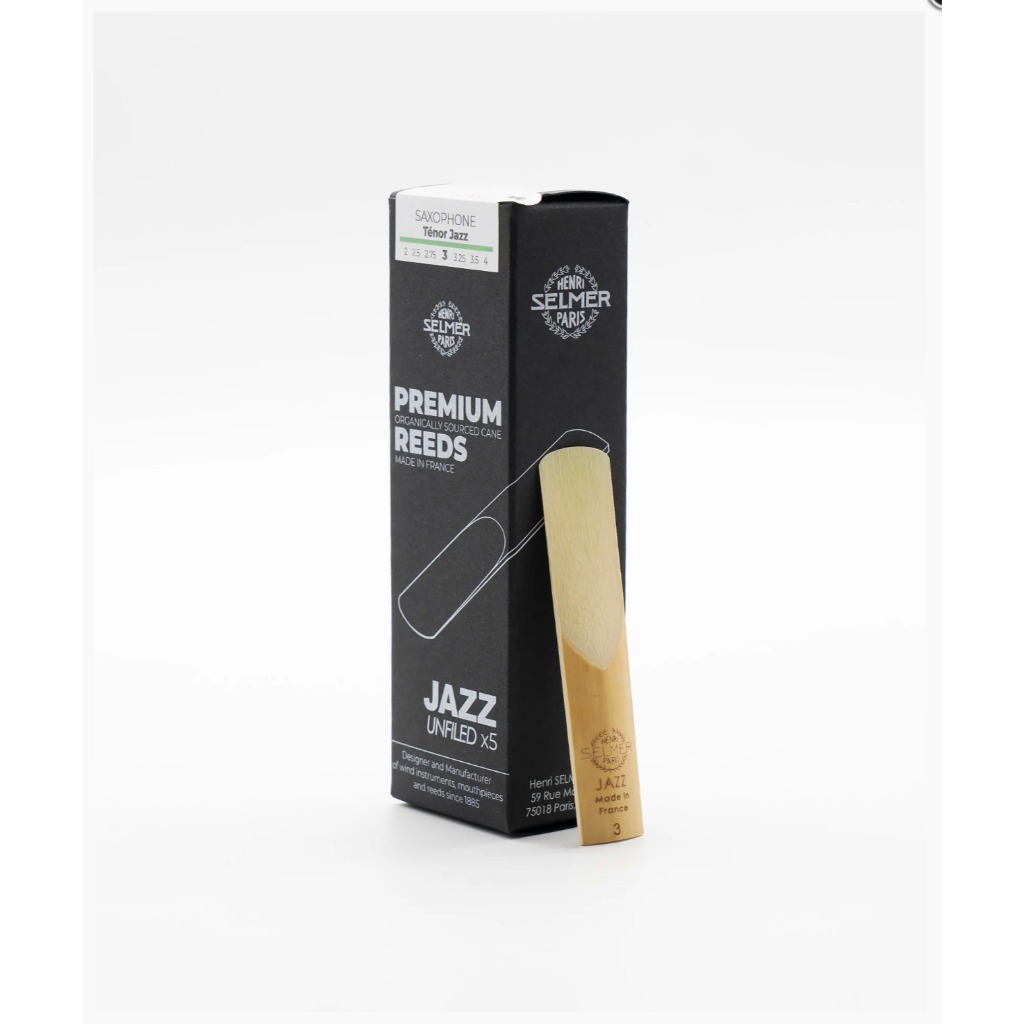Palheta Selmer Premium Jazz Unfiled Sax Tenor 2,0 - 2,5 - 3,0 (unidade)