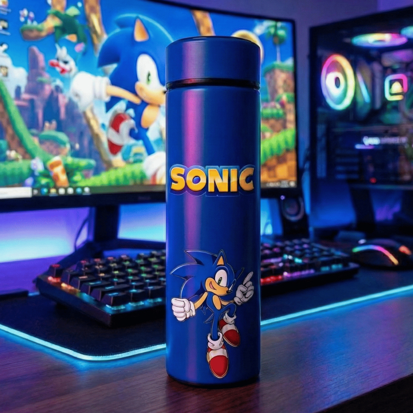 Garrafa Termica Sonic Inox 500ml Visor Led Medidor Temperatura Conserva Liquidos Alta Durabilidade em Oferta na Shopee