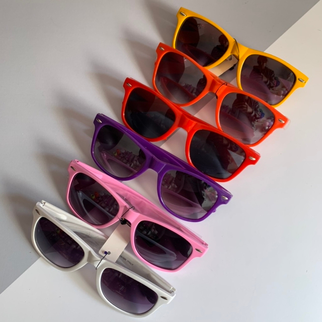 KIT oculos festa infantil Lembrancinha  menino menina kit Óculos Colorido festa barb rosa preto