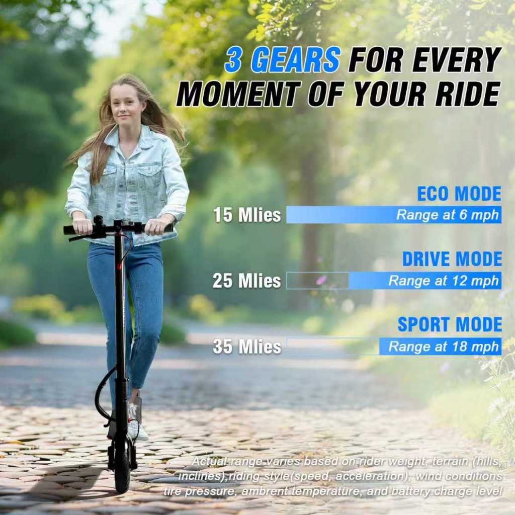 Scooter elétrico adulto 8,5 polegadas dobrável scooter elétrico portátil