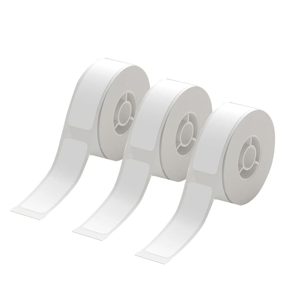 Papel para etiquetas de 15 x 30 mm, branco, 3 rolos por caixa Etiqueta Térmica