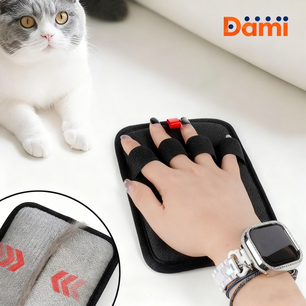 Luva para Remoção de Pelos de Pets Macia para Gatos e Cães Lavável Remove Pelos de Sofás e Roupas em Oferta na Shopee