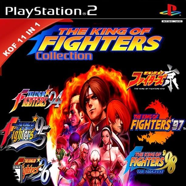 The King of Fighters 11 in 1 para PS2 - Playstation 2 - KOF 11 in 1 - Toda Saga KOF Clássica ! Coletânea