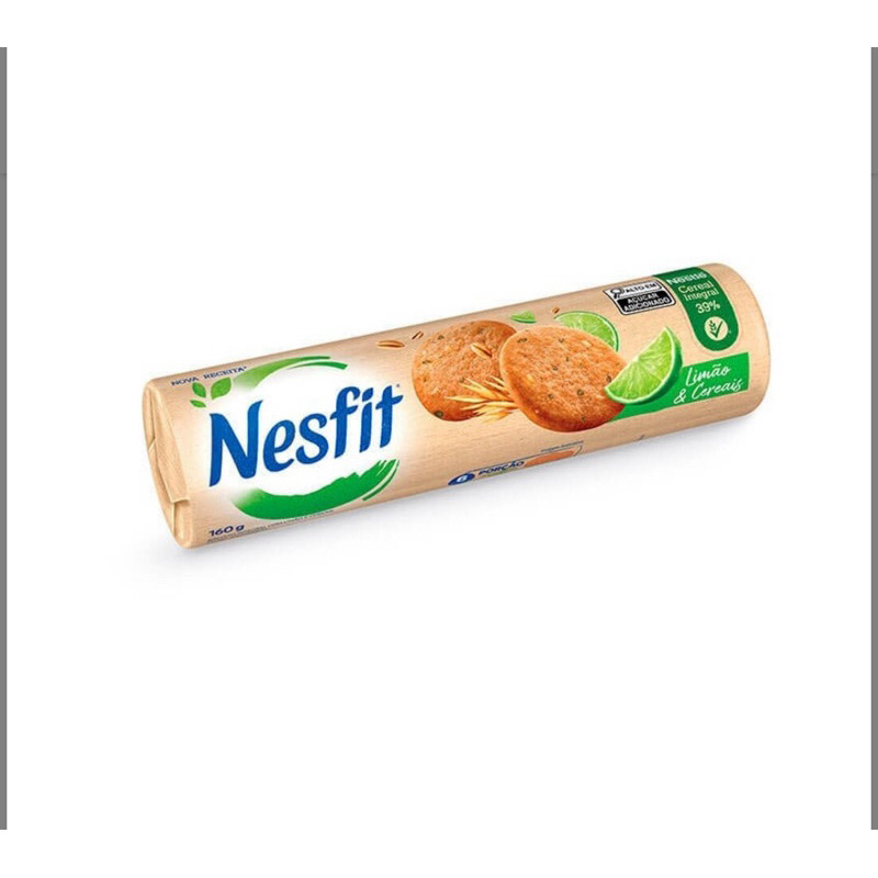 Biscoito NESFIT Limão e Cereais 160g