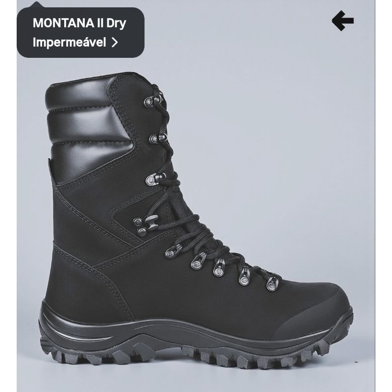 Coturno militar GUARTELÁ Montana 2 Dry - Impermeável - Com Nota Fiscal e Garantia-