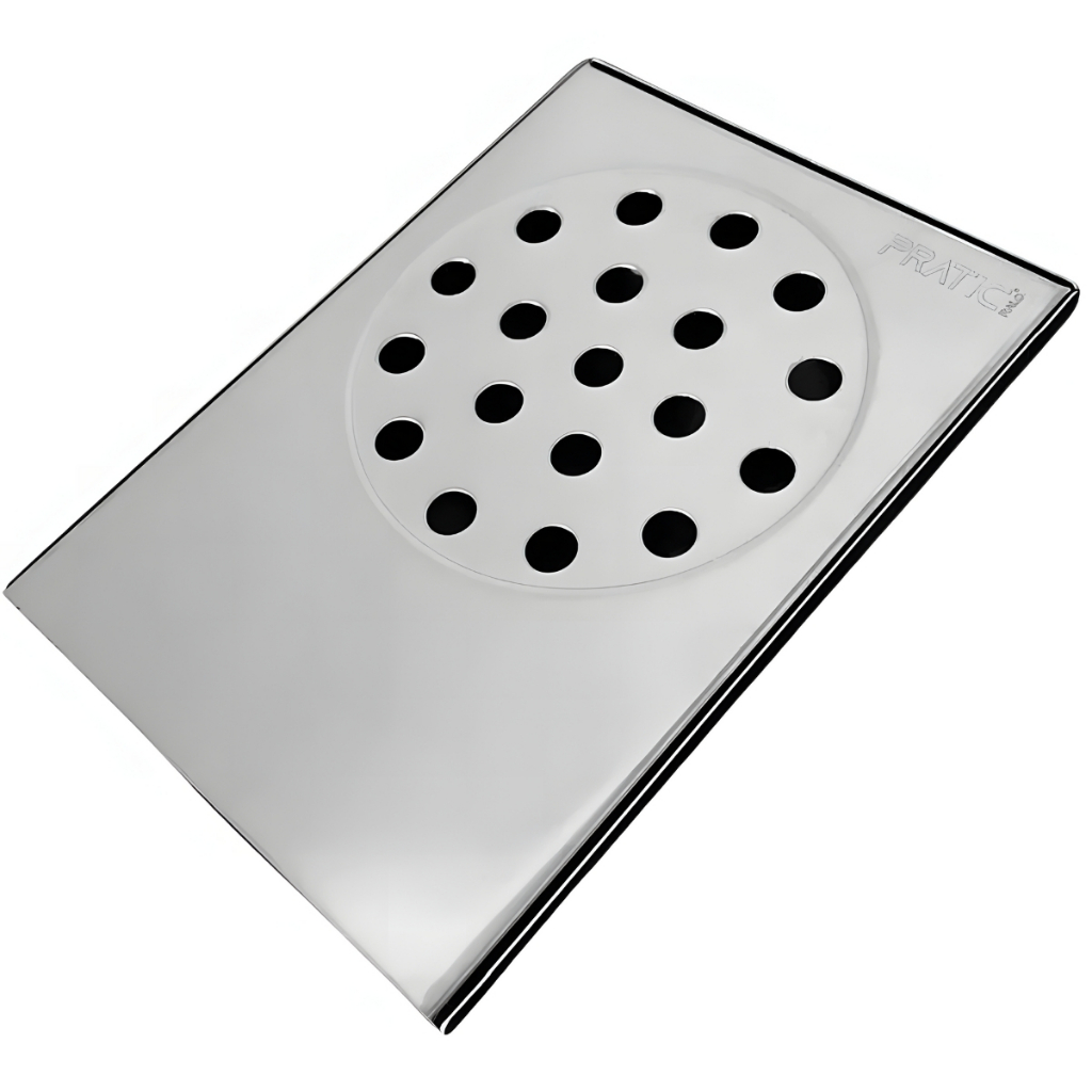 Ralo Escoamento Box De Banheiro Inteligente Aço Inox Pratic