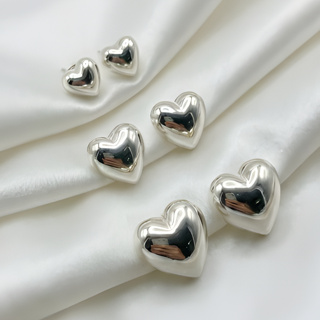 Brinco Feminino Trio Coração Prata 925 Legitima Sofiticado e Elegante 33Kilates B. em Oferta na Shopee