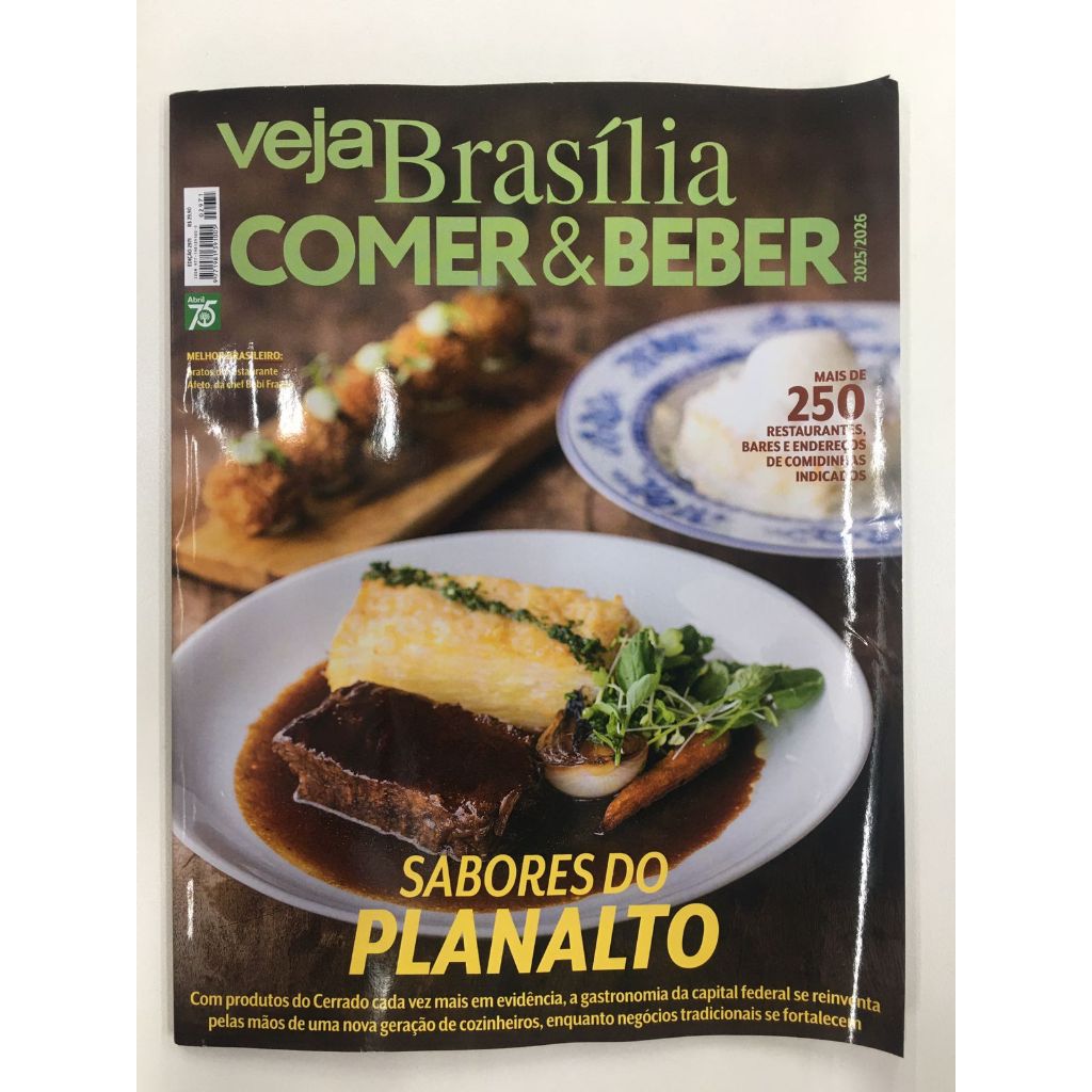 Revista Veja Brasilia Edição Comer E Beber 2025
