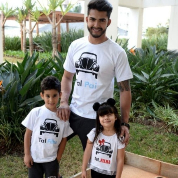 Kit 3 Camisetas Tal Pai Tal Filho(a) Fusca Carro Motor Automóvel