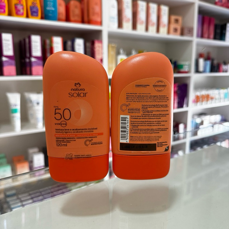 Protetor Solar Corporal FPS 50 Natura Solar 120 ml