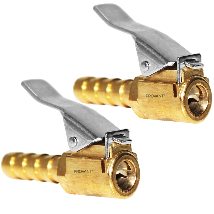 Kit 2 Bicos Inflador Com Presilha 1/4 Para Calibrar Encher Pneus em Oferta na Shopee