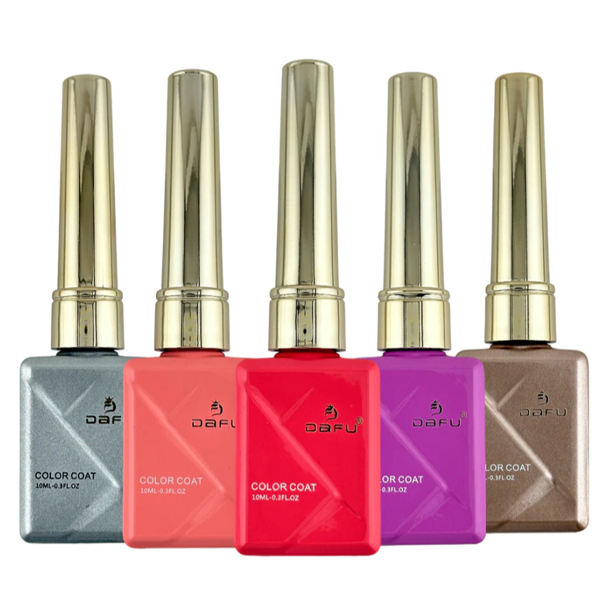 Esmalte em Gel 80 Cores Secagem Uv Led Color Coat Coleção Alta Pigmentção Nail Dafu