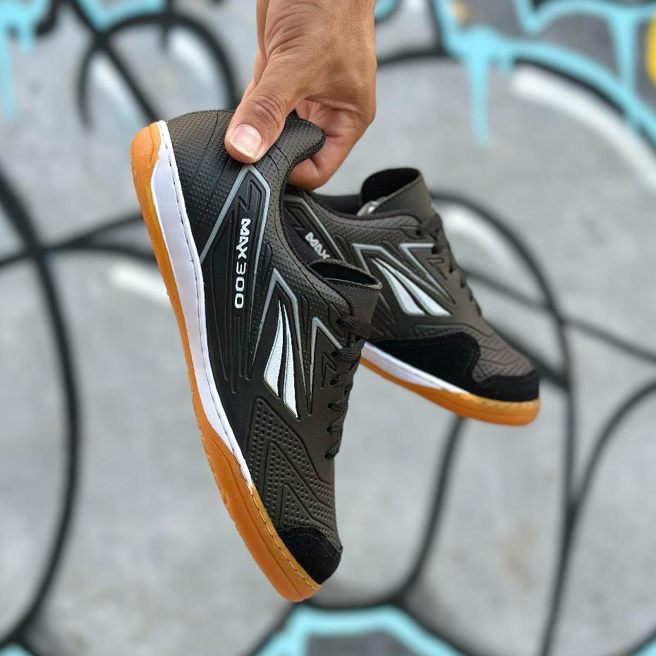 Chuteira De Futsal Idoor Penalty Max 300 Y-1 Masculina e Feminina Infantil Costurada 34 ao 43