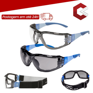 Óculos De Segurança Com Vedação Imola Steelflex - CA 51362 em Oferta na Shopee